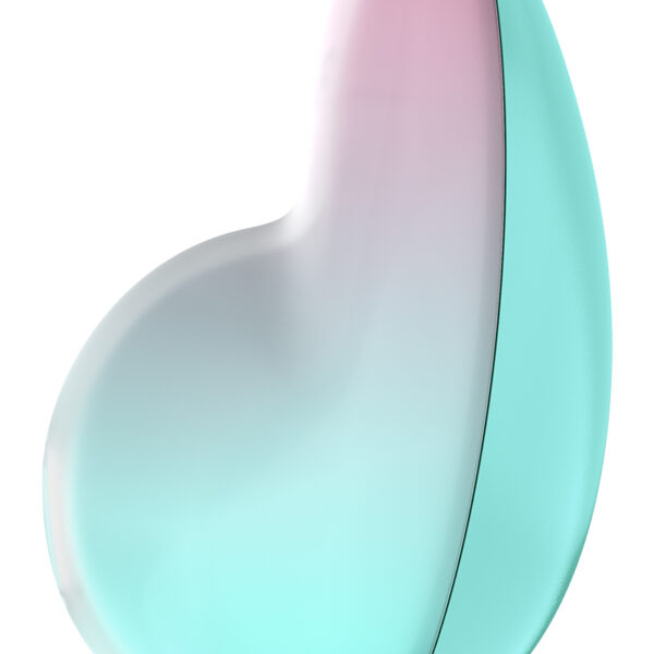 Stimulateur Pixie Dust air pulsé et vibrations – rose et menthe