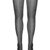 Bas autofixants noir Hold up 2 – Cotelli Legwear - 94edenstreet.com - sexshop en ligne