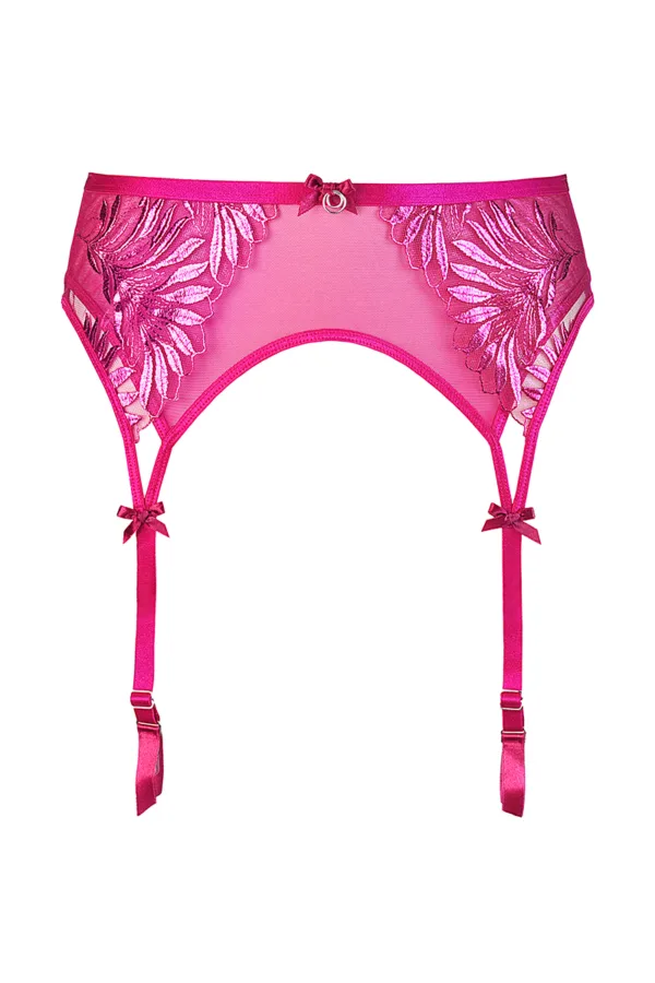 Porte-jarretelles Rose V-10252 – Axami - 94edenstreet.com - sexshop en ligne