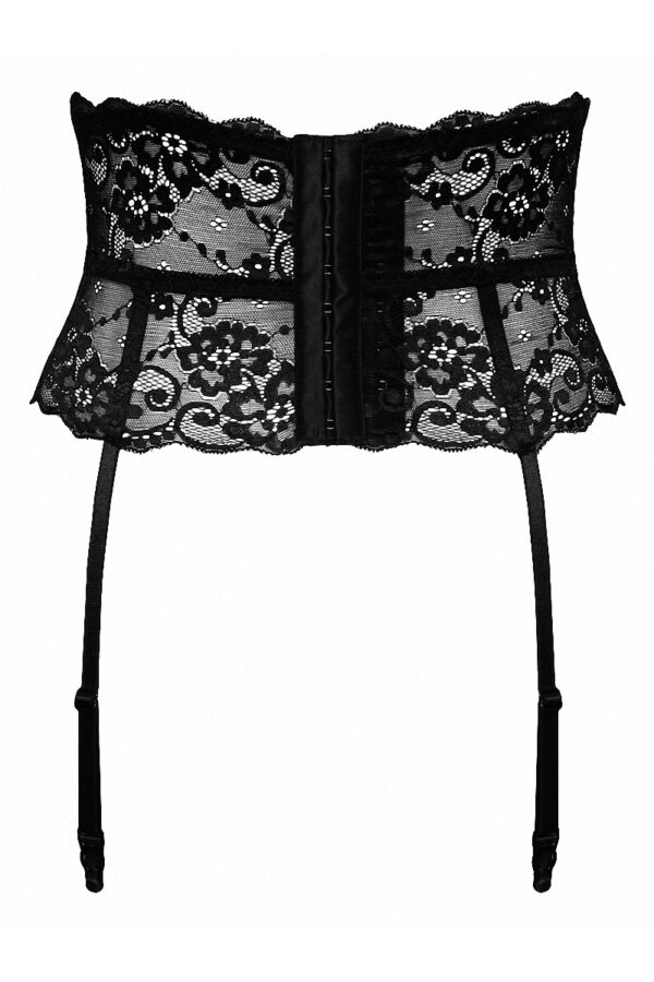 Ceinture porte-jarretelles noir - Cottelli Lingerie – Image 3