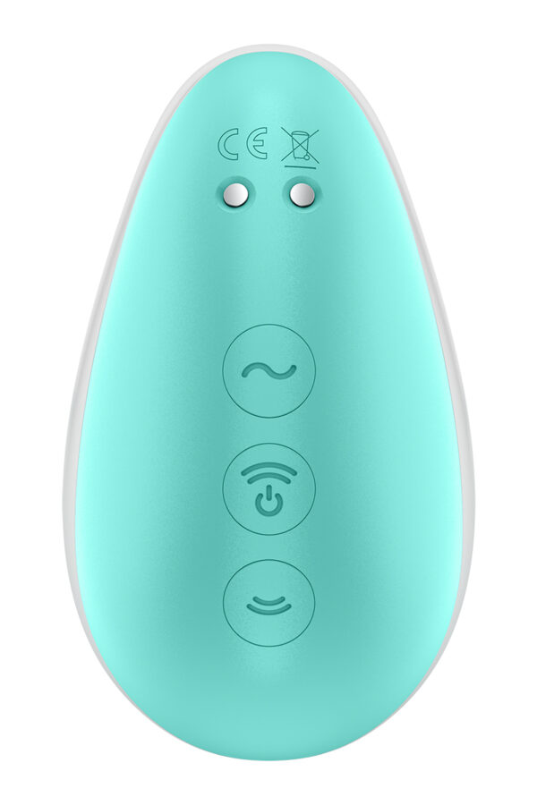 Stimulateur Pixie Dust air pulsé et vibrations - rose et menthe – Image 3