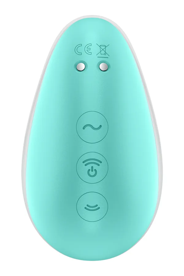 Stimulateur Pixie Dust air pulsé et vibrations – rose et menthe - 94edenstreet.com - sexshop en ligne
