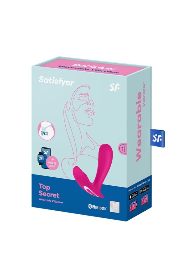 Top Secret rose – Satisfyer - 94edenstreet.com - sexshop en ligne