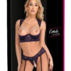 Ensemble lingerie ouverte violet - Cotelli Lingerie – Image 4