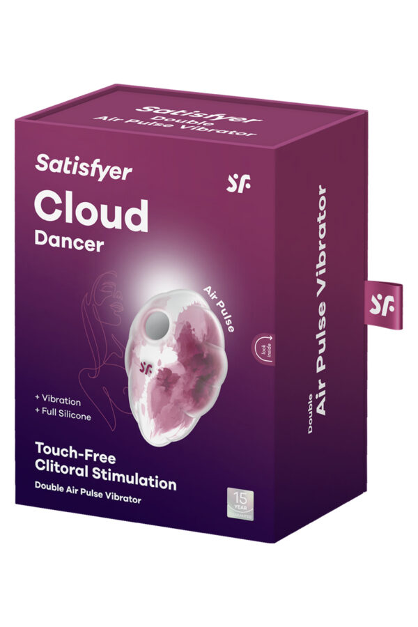 Stimulateur sans contact et vibrant Cloud Dancer - satisfyer – Image 4