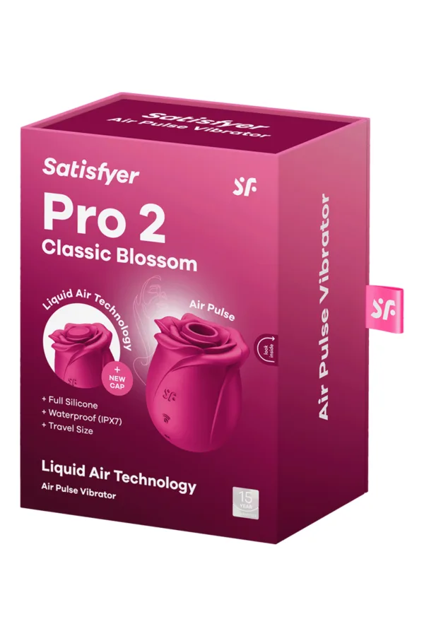 Stimulateur clitoridien Satisfyer Pro 2 Classic Blossom - 94edenstreet.com - sexshop en ligne