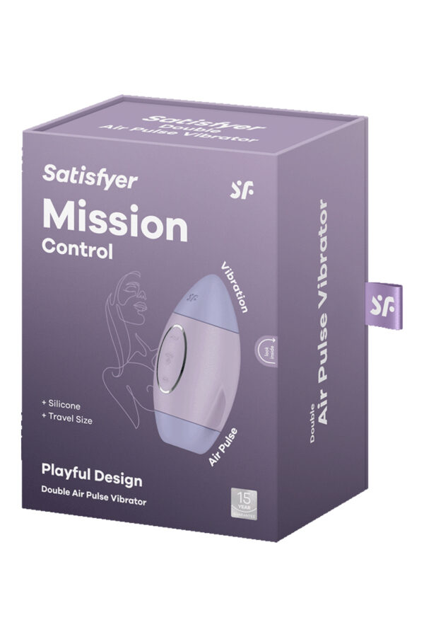 Stimulateur sans contact et vibrant Mission Control – Satisfyer - 94edenstreet.com - sexshop en ligne