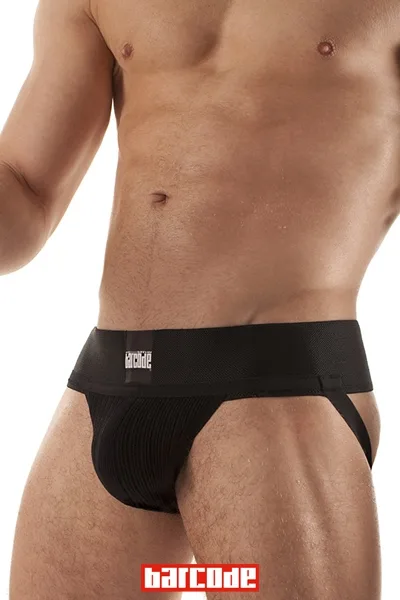 Jockstrap Sergey Basic noir – Barcode