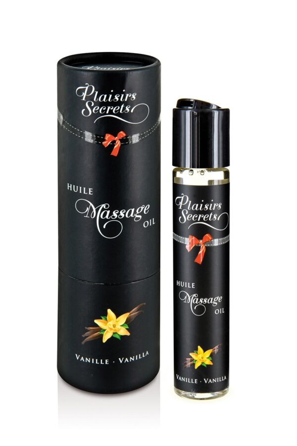 Huile de massage gourmande – Vanille - 94edenstreet.com - sexshop en ligne