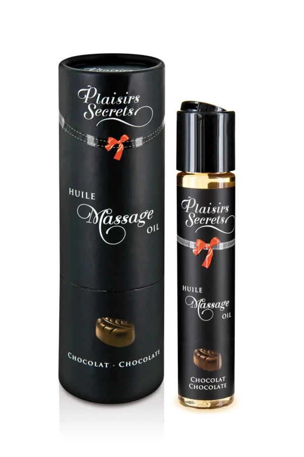 Huile de massage gourmande – Chocolat - 94edenstreet.com - sexshop en ligne