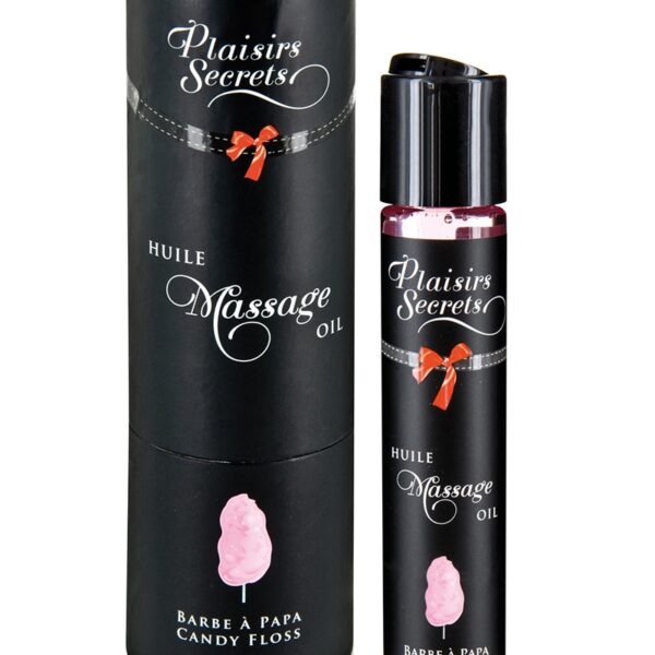 Huile de massage gourmande – Barbe a papa