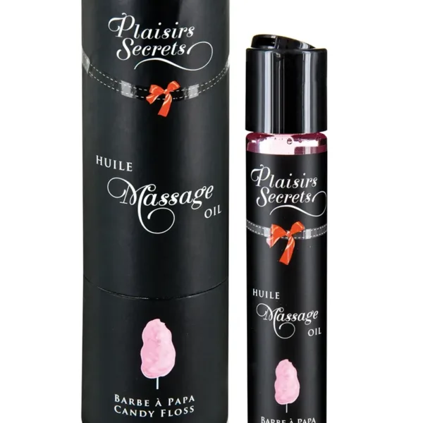 Huile de massage gourmande – Barbe a papa