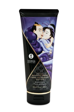 Crème de massage délectable fruits exotiques – Shunga - 94edenstreet.com - sexshop en ligne