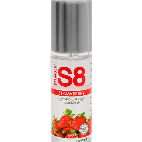 Lubrifiant S8 parfumé fraise 125ml