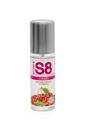 Lubrifiant S8 parfumé cerise 125ml - 94edenstreet.com - sexshop en ligne
