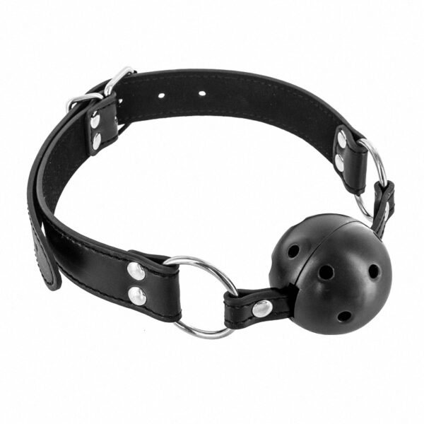Bâillon boule boule rigide – Fetish Tentation