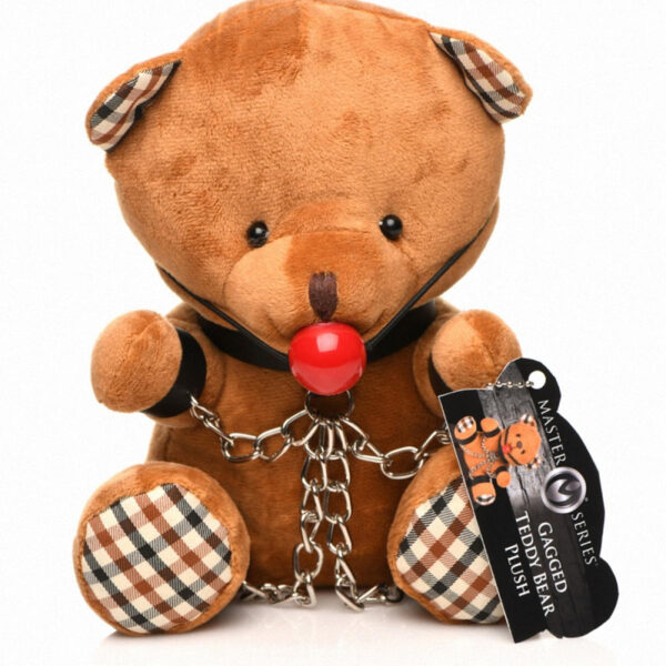 Ours en peluche bâillonné