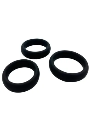 Kit 3 cockrings Sensual Pleasure Rings – Alive - 94edenstreet.com - sexshop en ligne