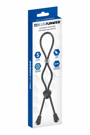 Cockring ajustable à double boucle - 94edenstreet.com - sexshop en ligne