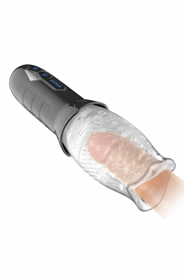 Masturbateur automatique vibrant et rotatif - 94edenstreet.com - sexshop en ligne