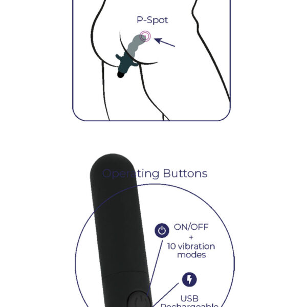 Plug anal vibrant Buddy – Wooomy