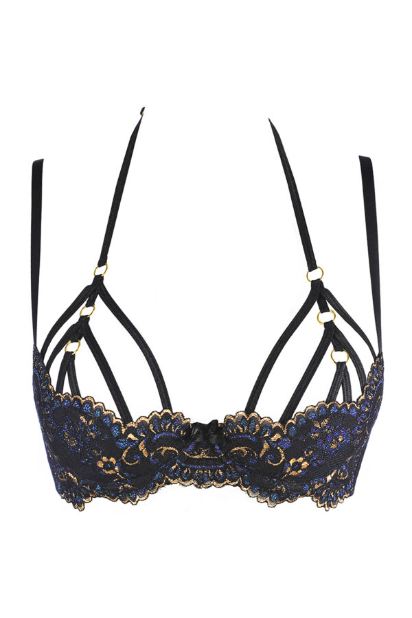 Soutien-gorge dentelle Noir V-10361 - Axami – Image 3