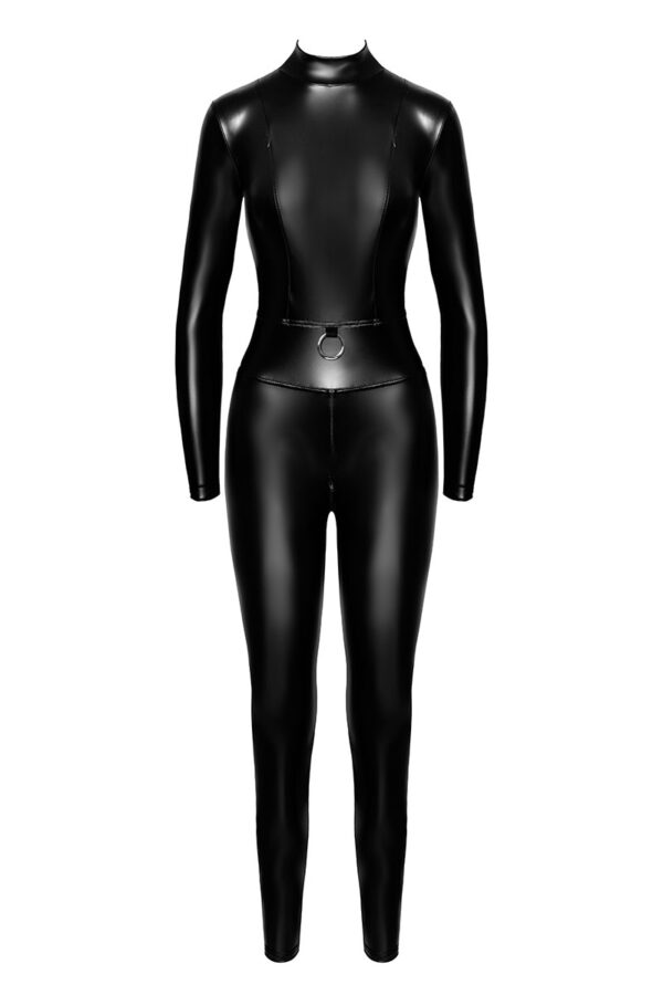 Combinaison intégrale Caged avec anneaux F319 wetlook - 94edenstreet.com - sexshop en ligne