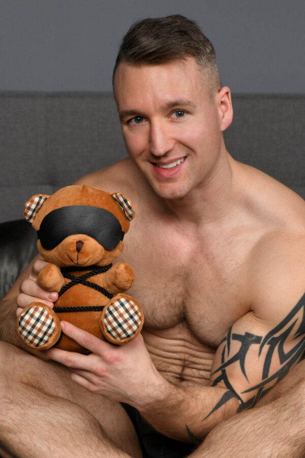 Ours en peluche en tenue Bondage - 94edenstreet.com - sexshop en ligne