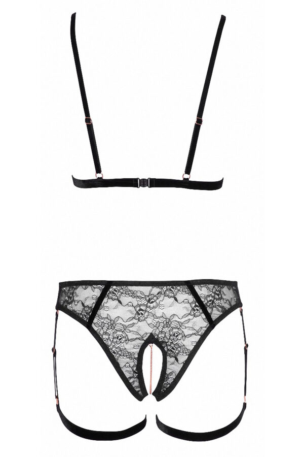 Ensemble harnais bijoux 2 pièces - Cotelli Lingerie – Image 3
