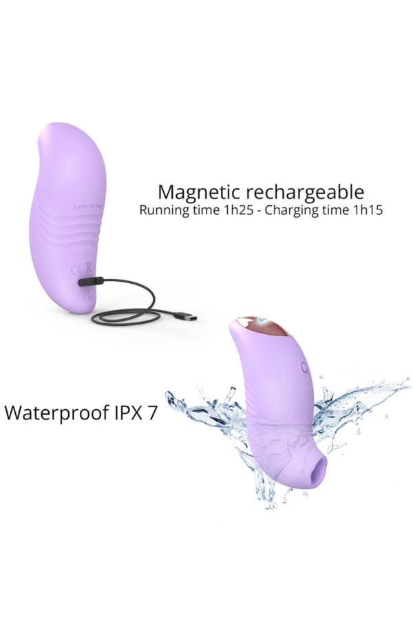Stimulateur clitoridien Believer mauve – Love to Love - 94edenstreet.com - sexshop en ligne