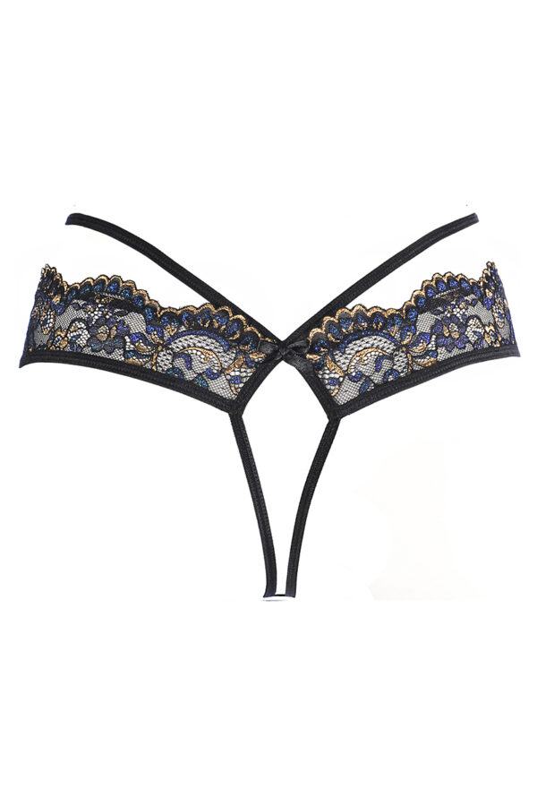 String dentelle Noir V-10368 – Axami - 94edenstreet.com - sexshop en ligne