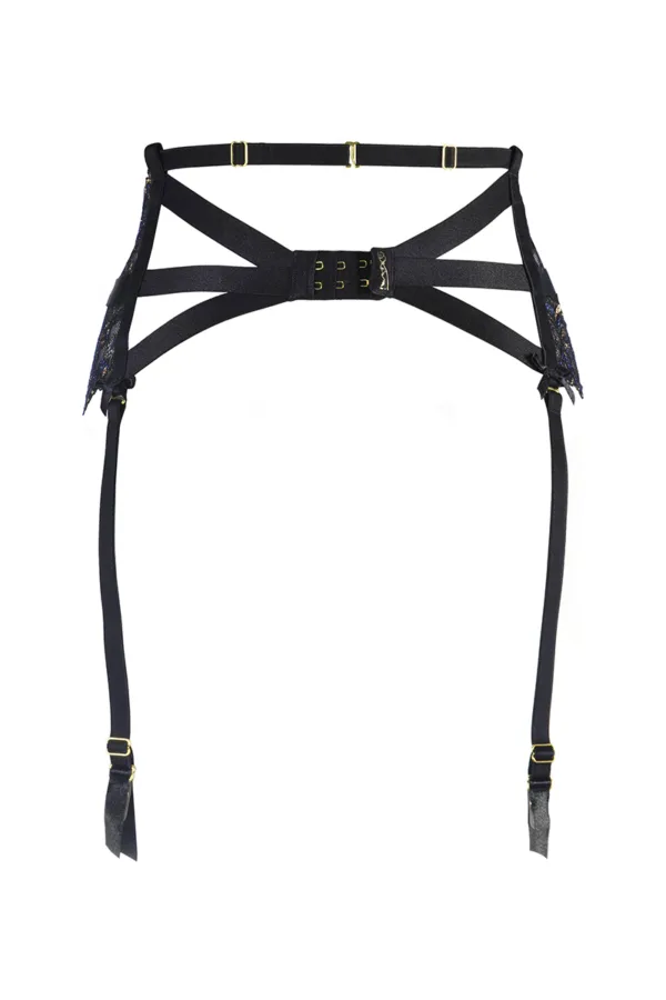 Porte-jarretelles dentelle Noir V-10362 – Axami - 94edenstreet.com - sexshop en ligne