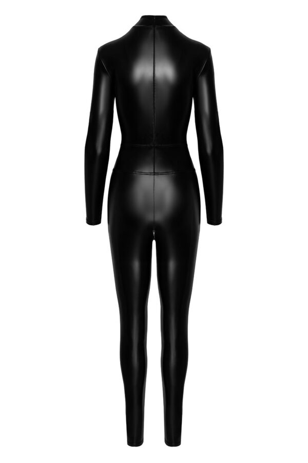 Combinaison intégrale Caged avec anneaux F319 wetlook - 94edenstreet.com - sexshop en ligne
