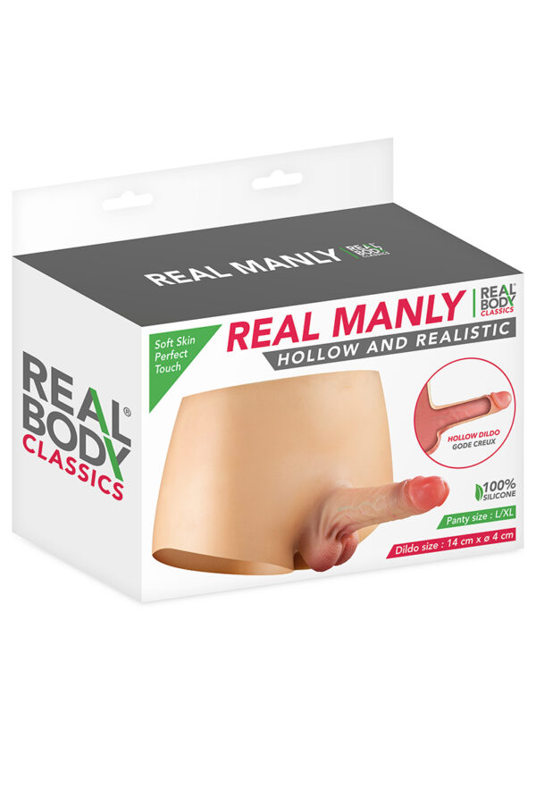 Culotte avec gode réaliste creux – Image 4