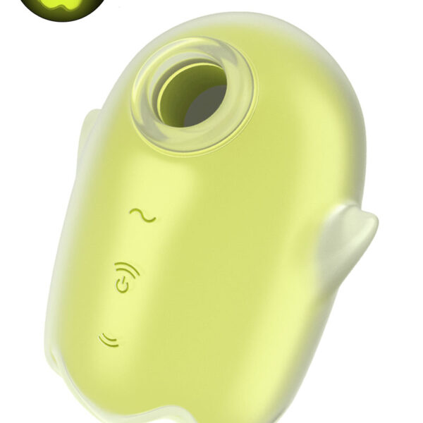 Stimulateur sans contact et vibrant Glowing Ghost yellow – Satisfyer