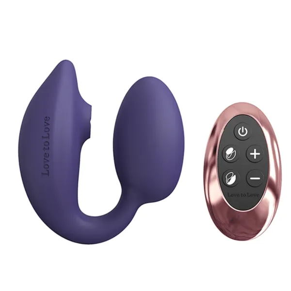 Double stimulateur Wonderlover violet – Love to Love