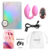 Double stimulateur Wonderlover rose – Love to Love - 94edenstreet.com - sexshop en ligne