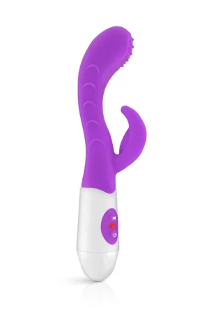 Vibromasseur Rabbit Leola violet – Yoba - 94edenstreet.com - sexshop en ligne