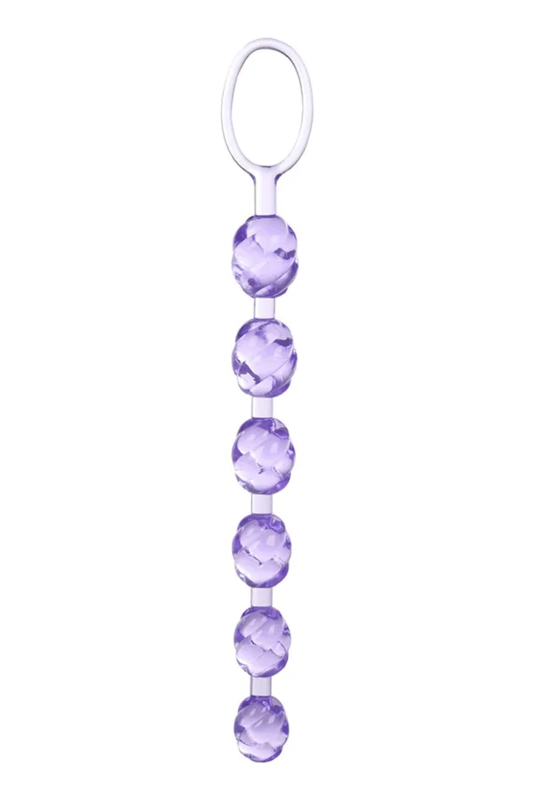 Perles anales CalExotics Swirl violet - 94edenstreet.com - sexshop en ligne