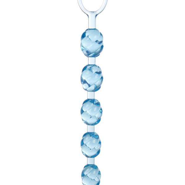 Perles anales CalExotics Swirl bleu