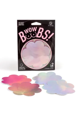 Cache-tétons fleur Wow Boobs – Secret Play - 94edenstreet.com - sexshop en ligne