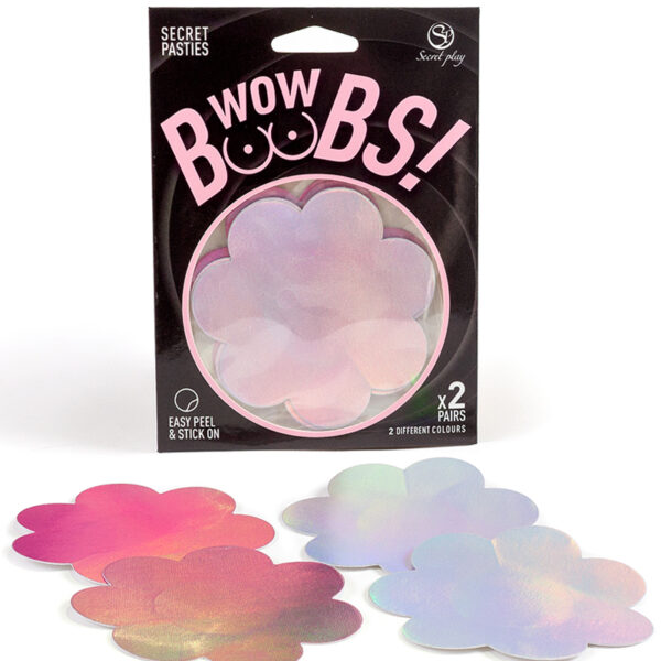 Cache-tétons fleur Wow Boobs – Secret Play