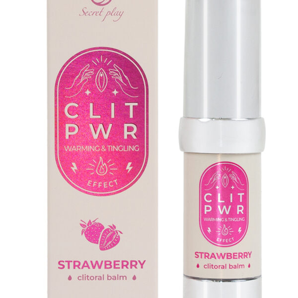 Baume pour clitoris Clit Pwr Fraise