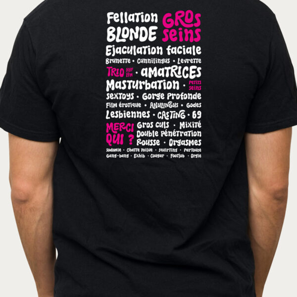 Tee shirt Fesse-Tival Jacquie & Michel