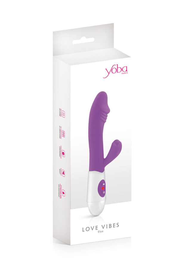 Vibromasseur Rabbit Elya violet - Yoba – Image 2