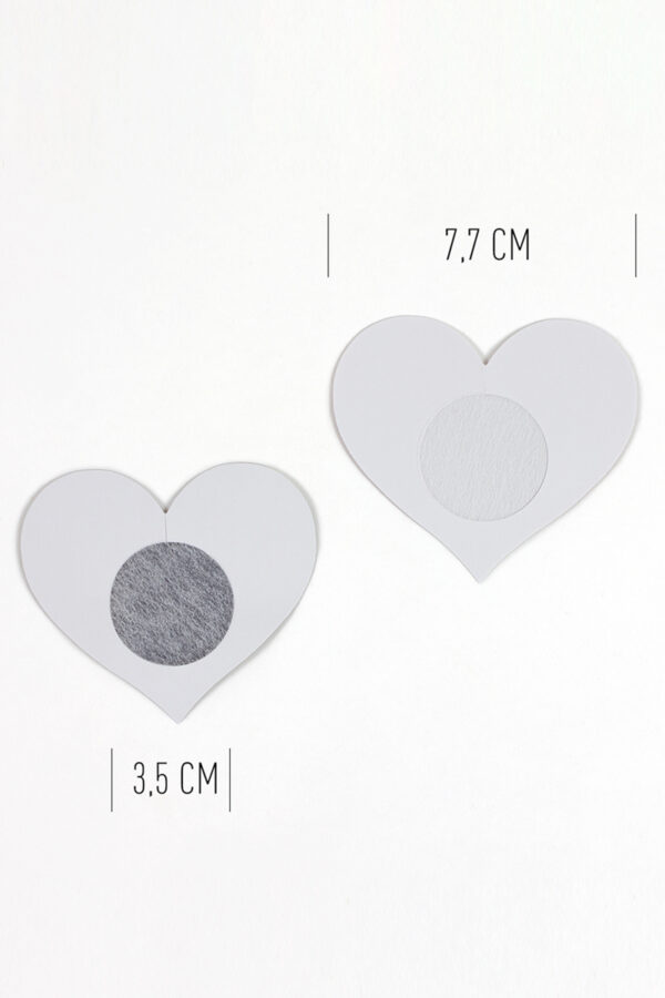 Cache-tétons coeur Wow Boobs – Secret Play - 94edenstreet.com - sexshop en ligne