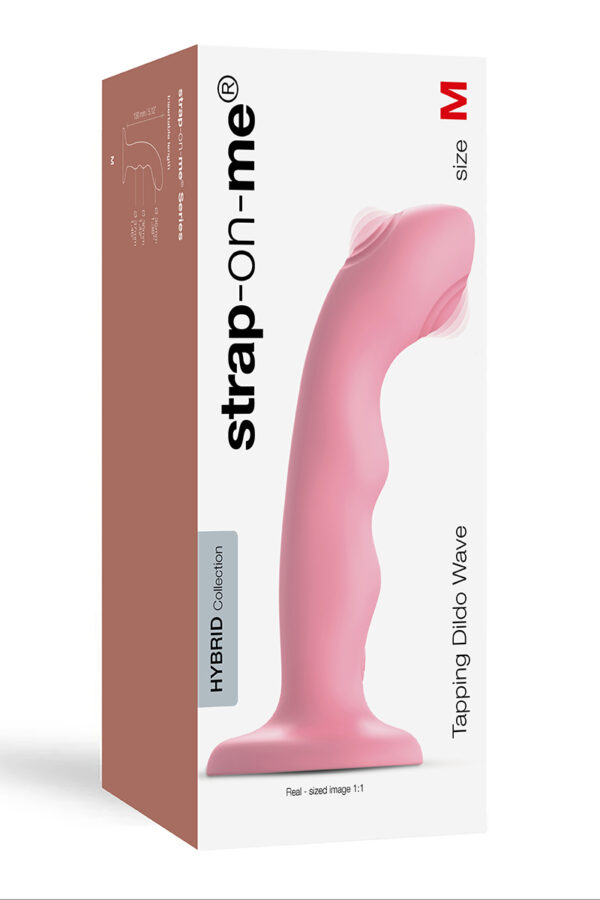 Vibro Tapping dildo wave rose - Strap on Me – Image 4