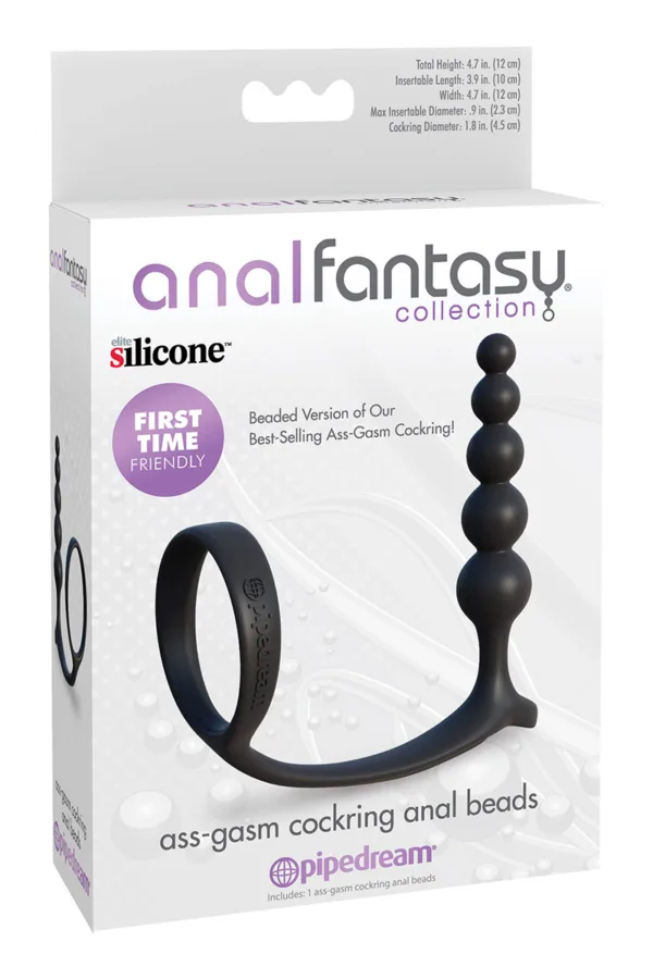 Perles anales et cockring Pipedream Anal Fantasy - 94edenstreet.com - sexshop en ligne
