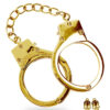 Menottes BDSM plaquées or – Taboom - 94edenstreet.com - sexshop en ligne