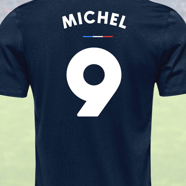 Tee shirt joueur 9 Jacquie & Michel